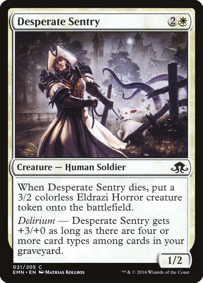 Desperate Sentry [Eldritch Moon] - Magic: The Gathering - Card Brawlers | Quebec | Canada |