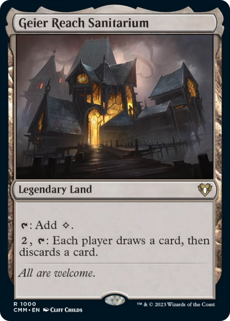 Geier Reach Sanitarium [Commander Masters] - Magic: The Gathering - Card Brawlers | Quebec | Canada |