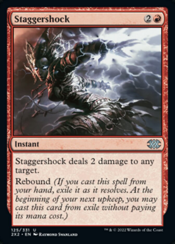 Staggershock [Double Masters 2022] - Magic: The Gathering - Card Brawlers | Quebec | Canada |