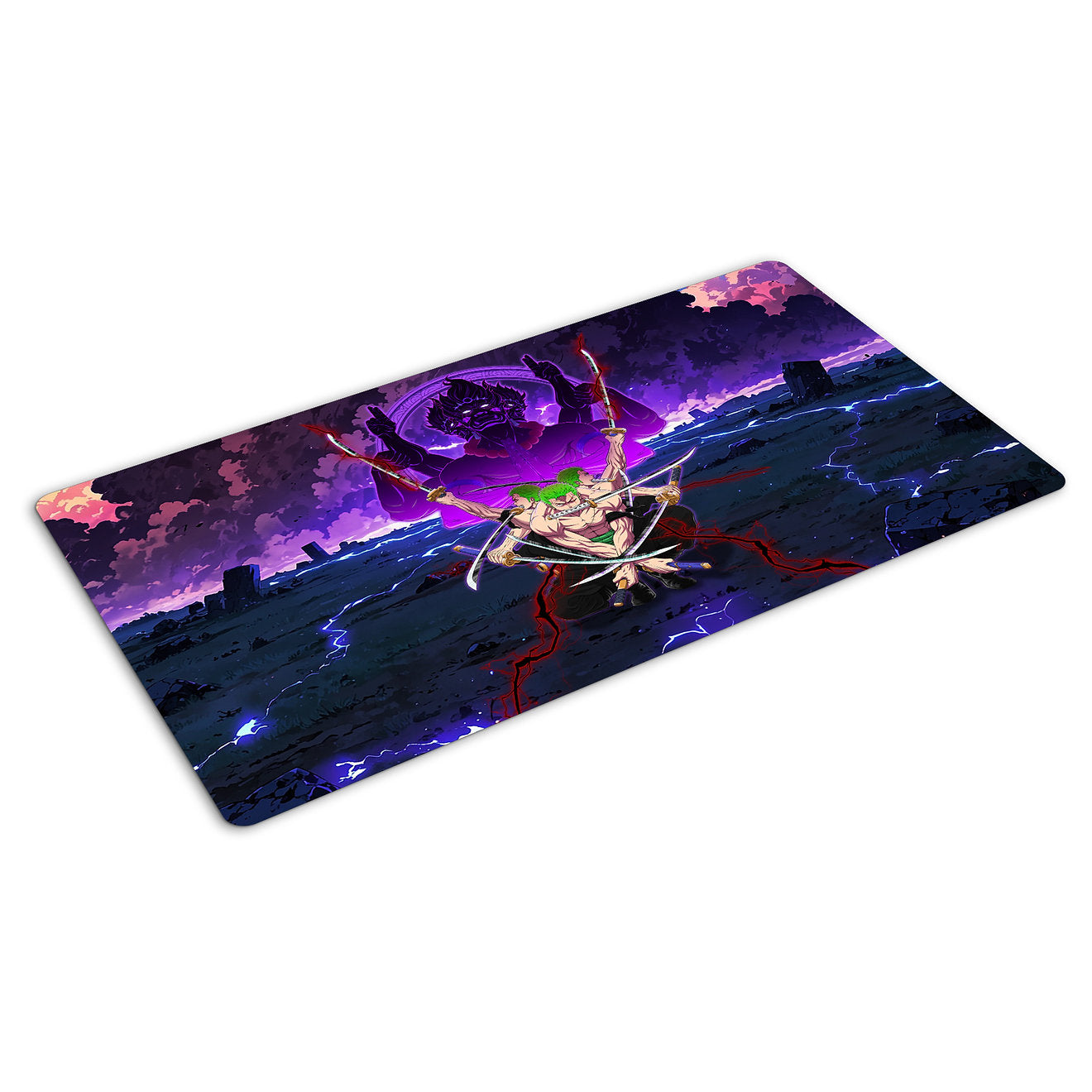 Dueling Guard: 1-Player Stitched Edge Playmat - 9 Sword Style - Dueling Guard - Card Brawlers | Quebec | Canada |