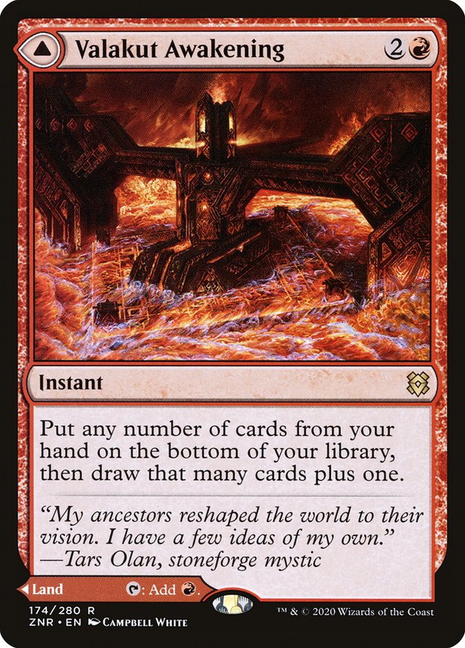 Valakut Awakening // Valakut Stoneforge [Zendikar Rising] - Magic: The Gathering - Card Brawlers | Quebec | Canada |