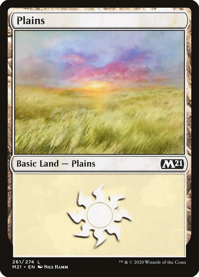 Plains (261) [Core Set 2021] - Magic: The Gathering - Card Brawlers | Quebec | Canada |