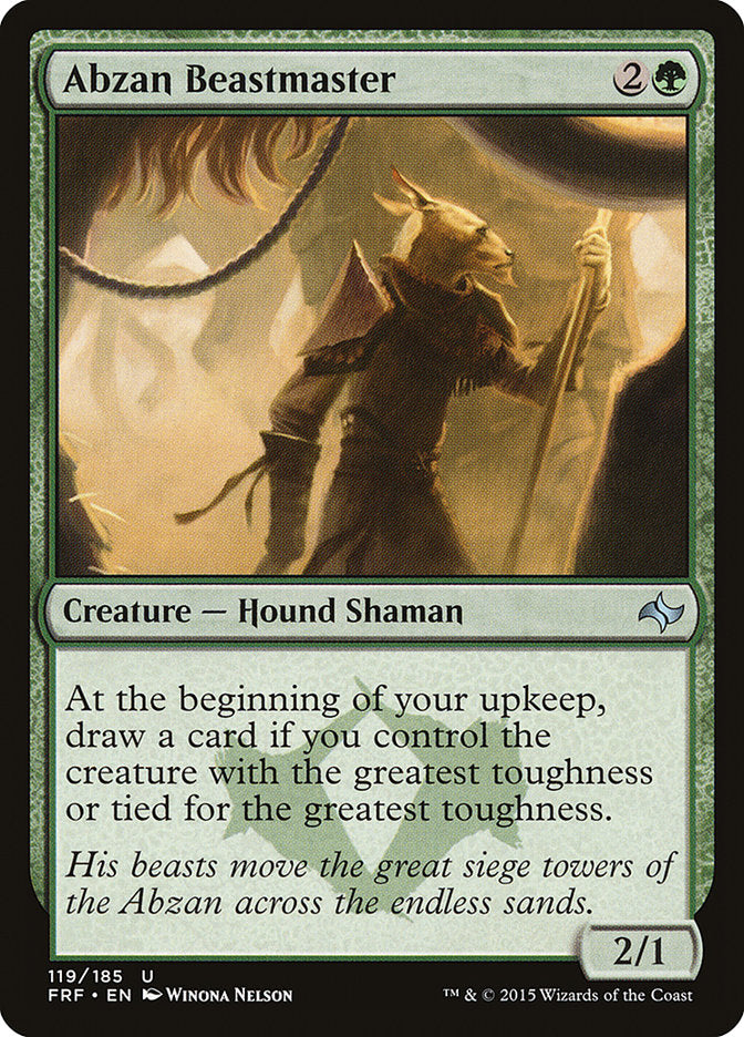 Abzan Beastmaster [Fate Reforged] - Magic: The Gathering - Card Brawlers | Quebec | Canada |
