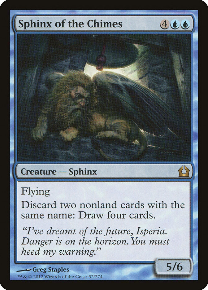 Sphinx of the Chimes [Return to Ravnica] - Magic: The Gathering - Card Brawlers | Quebec | Canada |