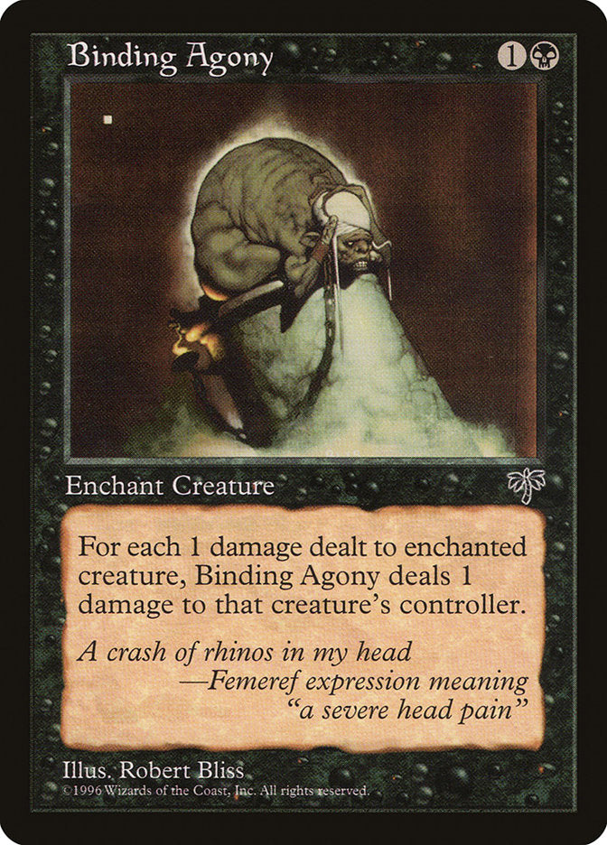 Binding Agony [Mirage] - Magic: The Gathering - Card Brawlers | Quebec | Canada |