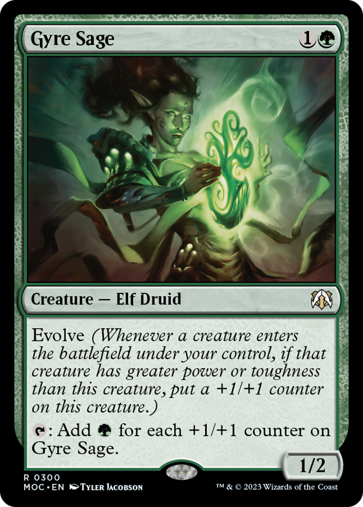 Gyre Sage [March of the Machine Commander] - Magic: The Gathering - Card Brawlers | Quebec | Canada |