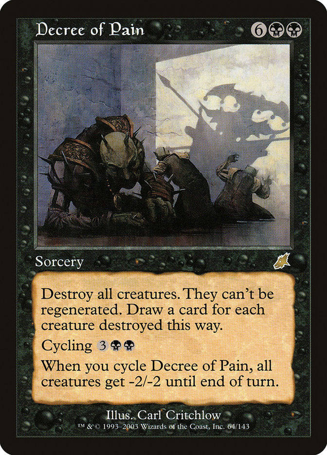 Decree of Pain [Scourge] - Magic: The Gathering - Card Brawlers | Quebec | Canada |