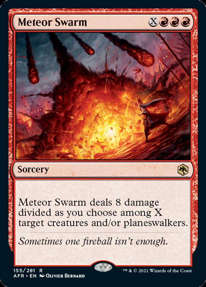 Meteor Swarm [Dungeons & Dragons: Adventures in the Forgotten Realms] - Magic: The Gathering - Card Brawlers | Quebec | Canada |