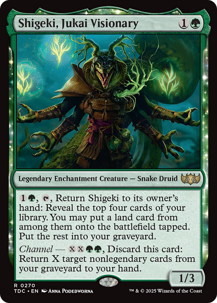 Shigeki, Jukai Visionary [Tarkir: Dragonstorm Commander] - Magic: The Gathering - Card Brawlers | Quebec | Canada |