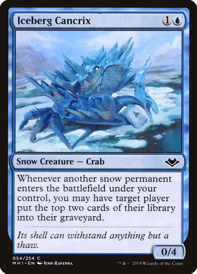 Iceberg Cancrix [Modern Horizons] - Magic: The Gathering - Card Brawlers | Quebec | Canada |