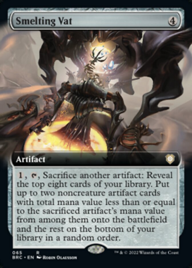 Smelting Vat (Extended Art) [The Brothers' War Commander] - Magic: The Gathering - Card Brawlers | Quebec | Canada |