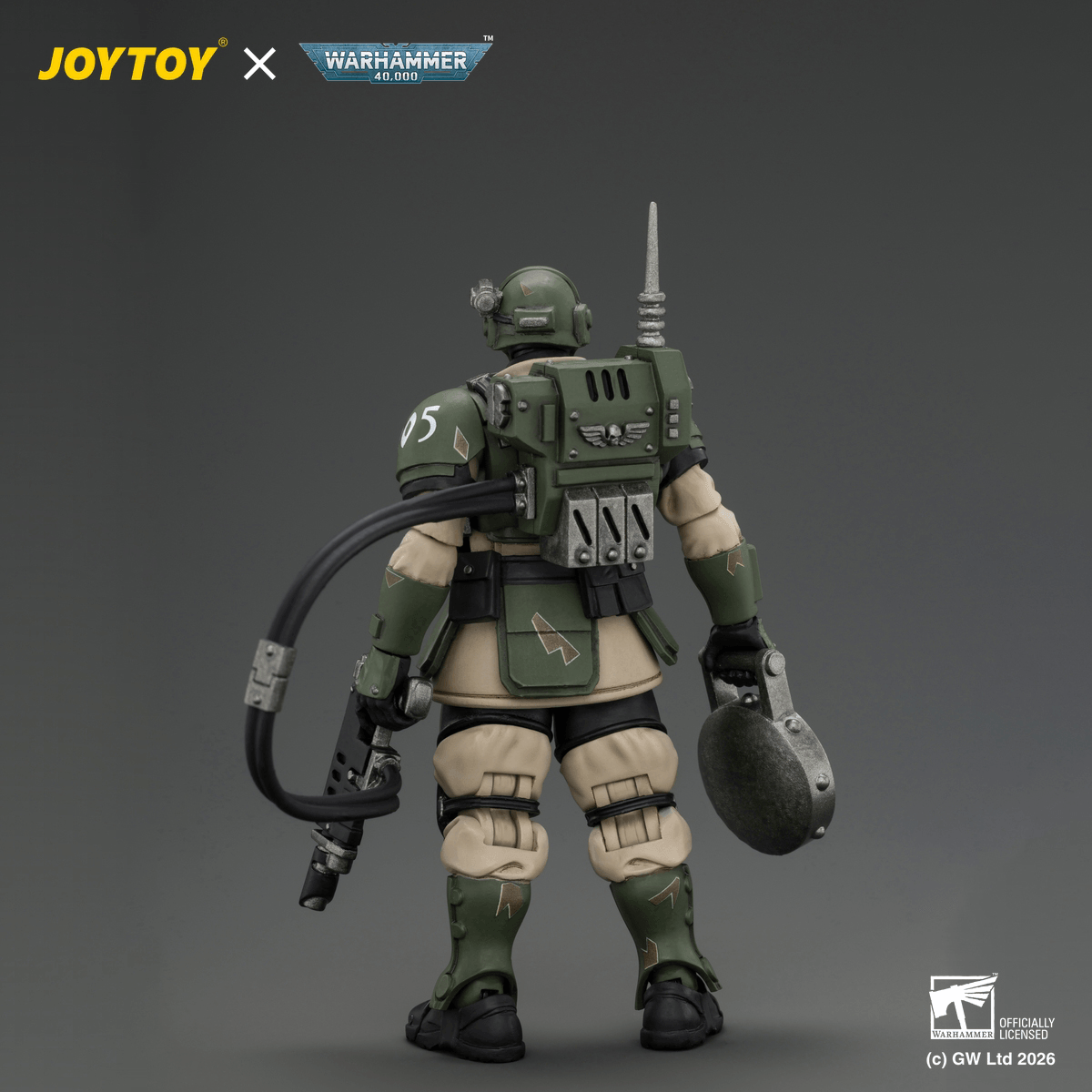 JOYTOY - Warhammer 40k - Astra Militarum - Kasrkin 6 with Hot-shot Laspistol - (PREORDER) October 30, 2026