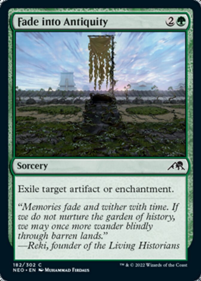 Fade into Antiquity [Kamigawa: Neon Dynasty] - Magic: The Gathering - Card Brawlers | Quebec | Canada |
