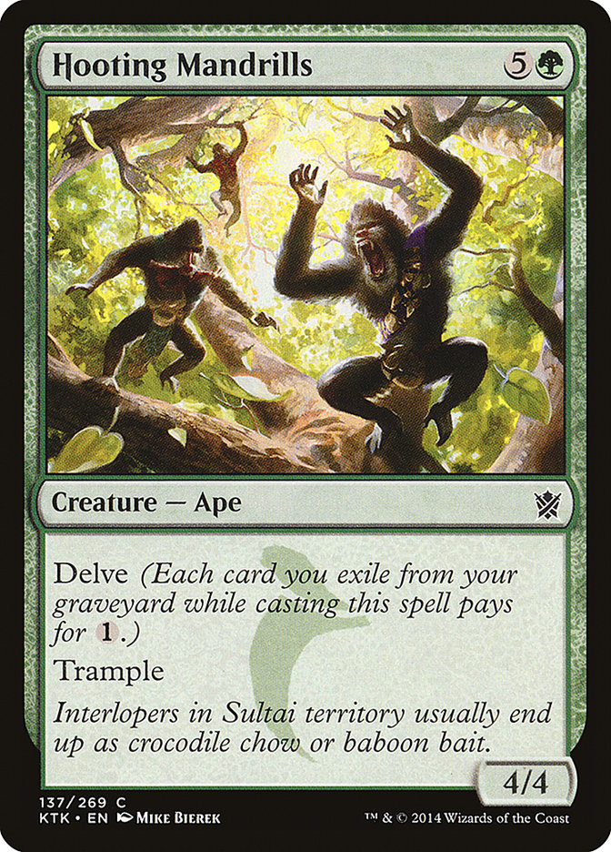 Hooting Mandrills [Khans of Tarkir] - Magic: The Gathering - Card Brawlers | Quebec | Canada |