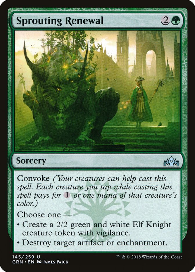 Sprouting Renewal [Guilds of Ravnica] - Magic: The Gathering - Card Brawlers | Quebec | Canada |
