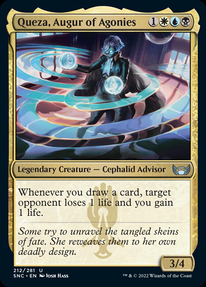 Queza, Augur of Agonies [Streets of New Capenna] - Magic: The Gathering - Card Brawlers | Quebec | Canada |