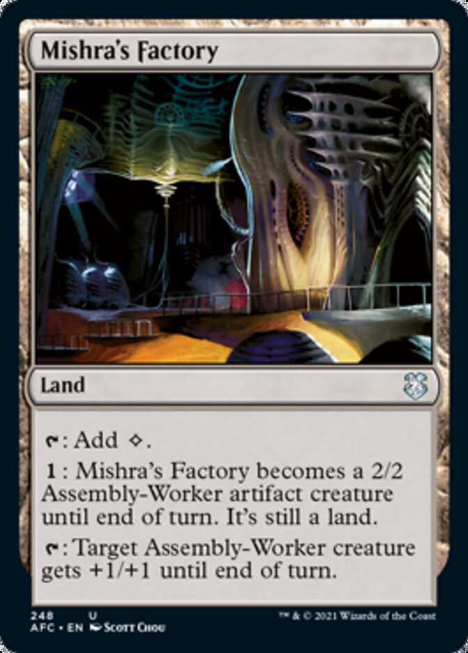Mishra's Factory [Dungeons & Dragons: Adventures in the Forgotten Realms Commander] - Magic: The Gathering - Card Brawlers | Quebec | Canada |