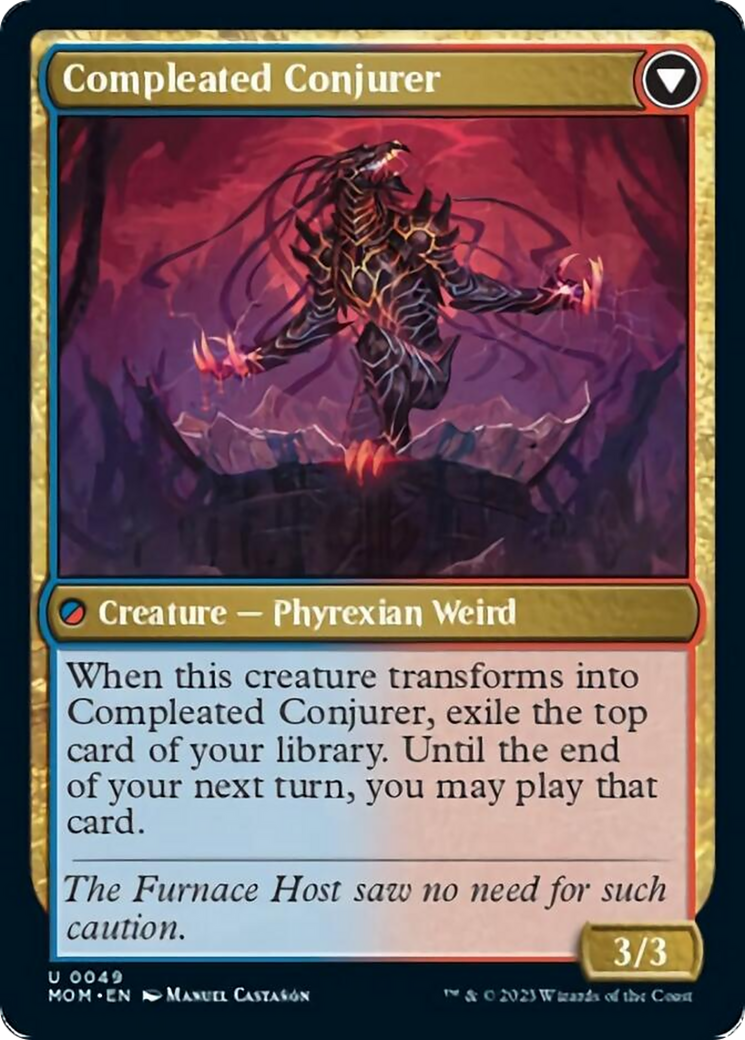 Captive Weird // Compleated Conjurer [March of the Machine] - Magic: The Gathering - Card Brawlers | Quebec | Canada |