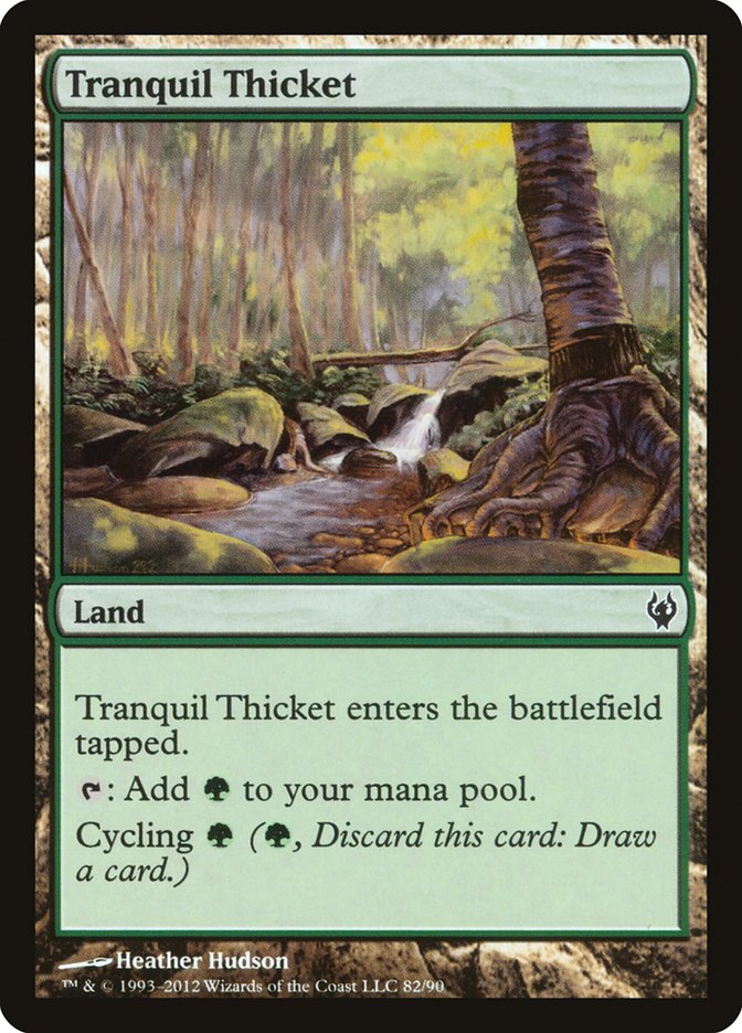 Tranquil Thicket [Duel Decks: Izzet vs. Golgari] - Magic: The Gathering - Card Brawlers | Quebec | Canada |