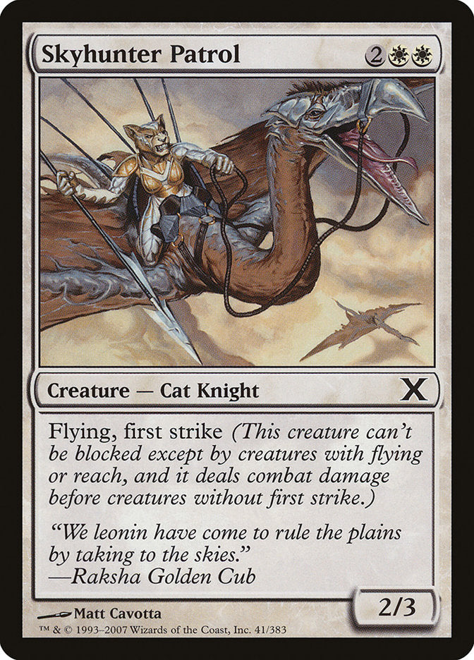 Skyhunter Patrol [Tenth Edition] - Magic: The Gathering - Card Brawlers | Quebec | Canada |