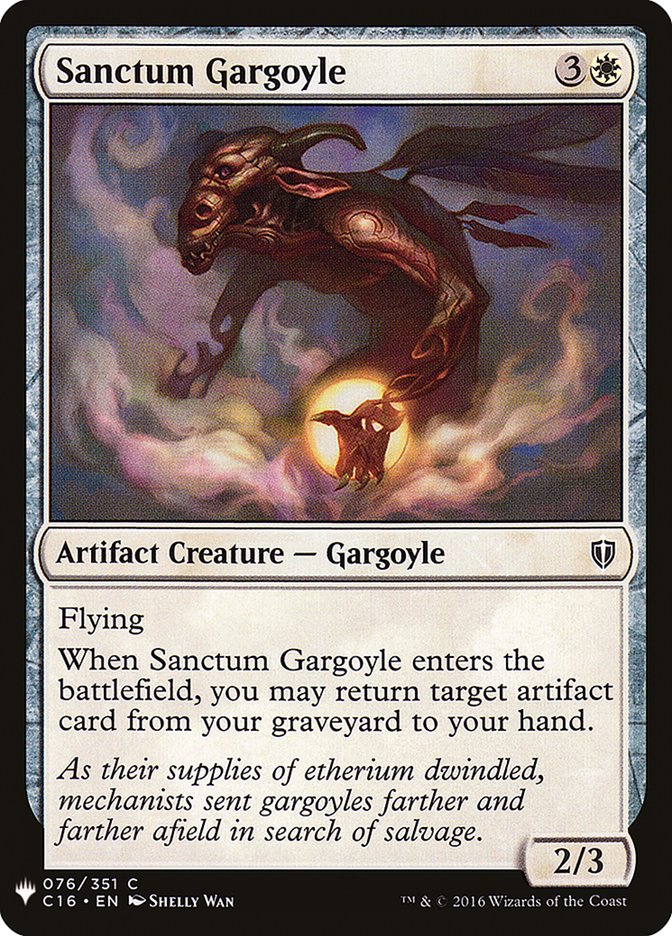 Sanctum Gargoyle [Mystery Booster] - Magic: The Gathering - Card Brawlers | Quebec | Canada |