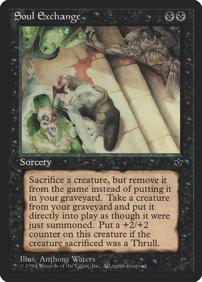 Soul Exchange [Fallen Empires] - Magic: The Gathering - Card Brawlers | Quebec | Canada |