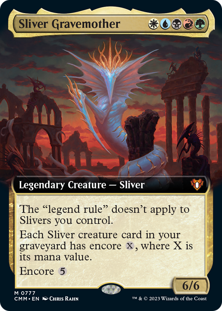 Sliver Gravemother (Extended Art) [Commander Masters] - Magic: The Gathering - Card Brawlers | Quebec | Canada |