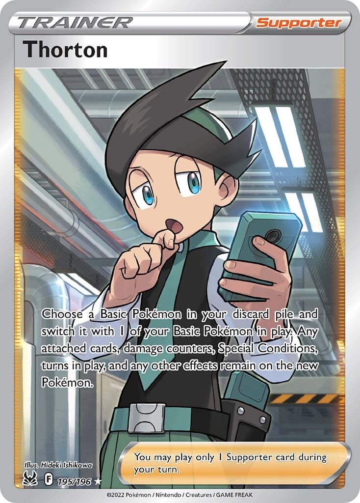 Thorton (195/196) [Sword & Shield: Lost Origin] - Pokémon - Card Brawlers | Quebec | Canada |