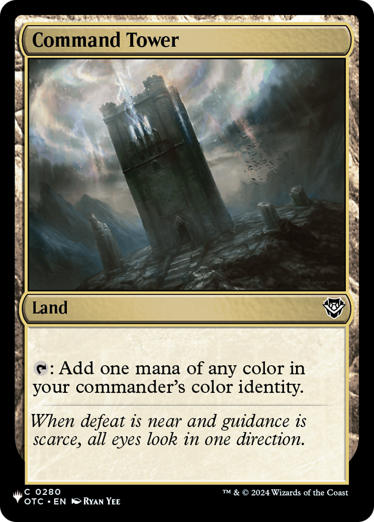 Command Tower (OTC) [The List] - Magic: The Gathering - Card Brawlers | Quebec | Canada |