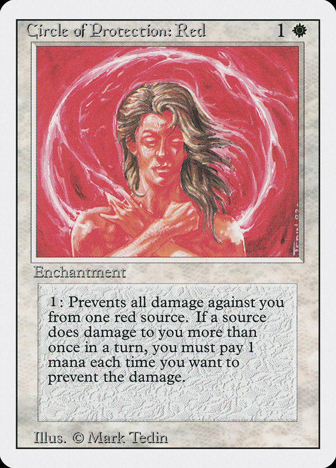 Circle of Protection: Red [Revised Edition] - Magic: The Gathering - Card Brawlers | Quebec | Canada |
