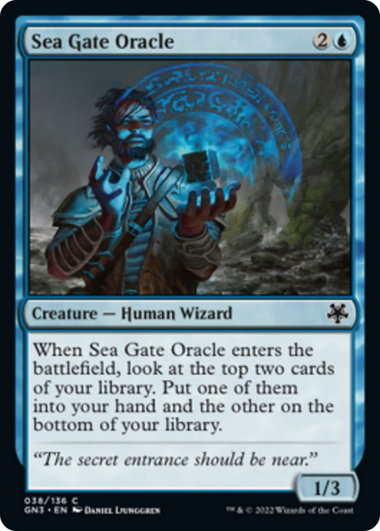 Sea Gate Oracle [Game Night: Free-for-All] - Magic: The Gathering - Card Brawlers | Quebec | Canada |
