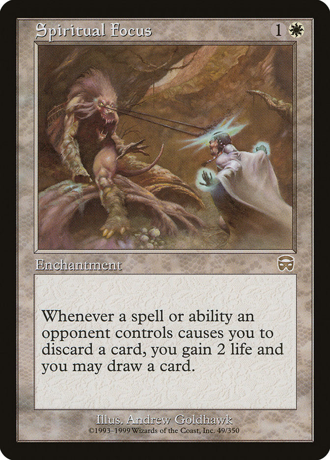 Spiritual Focus [Mercadian Masques] - Magic: The Gathering - Card Brawlers | Quebec | Canada |