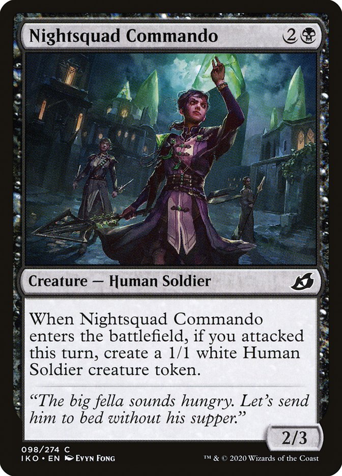 Nightsquad Commando [Ikoria: Lair of Behemoths] - Magic: The Gathering - Card Brawlers | Quebec | Canada |