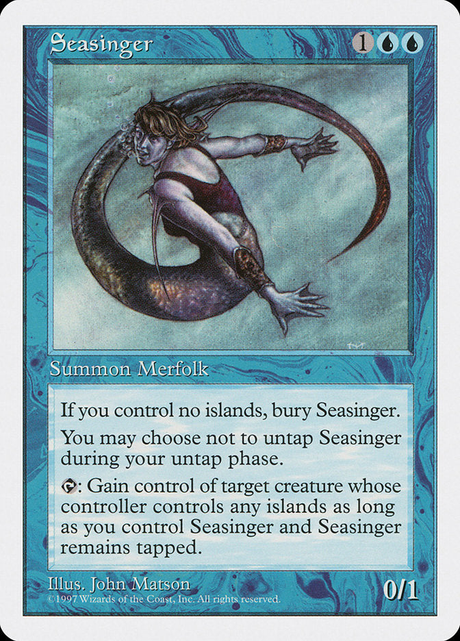 Seasinger [Fifth Edition] - Magic: The Gathering - Card Brawlers | Quebec | Canada |