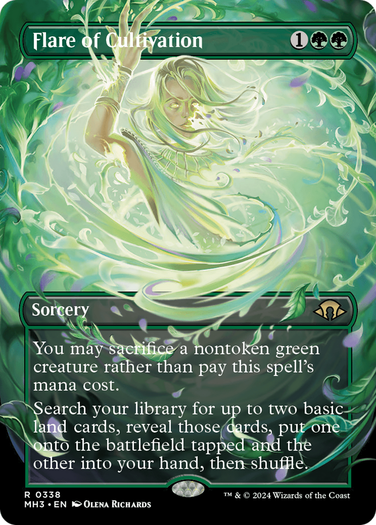 Flare of Cultivation (Borderless) [Modern Horizons 3] - Magic: The Gathering - Card Brawlers | Quebec | Canada |