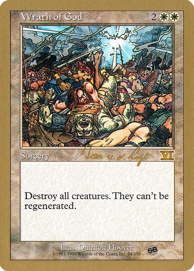 Wrath of God (Tom van de Logt) (SB) [World Championship Decks 2000] - Magic: The Gathering - Card Brawlers | Quebec | Canada |