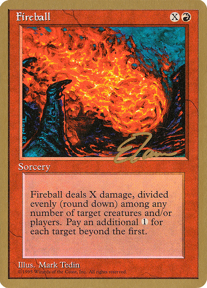 Fireball (Eric Tam) [Pro Tour Collector Set] - Magic: The Gathering - Card Brawlers | Quebec | Canada |
