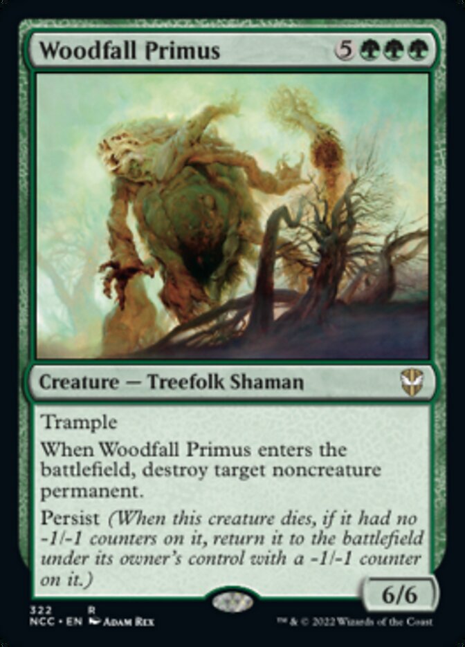 Woodfall Primus [Streets of New Capenna Commander] - Magic: The Gathering - Card Brawlers | Quebec | Canada |