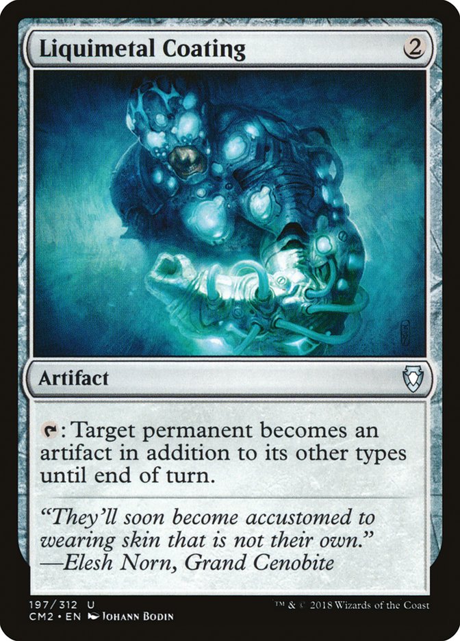 Liquimetal Coating [Commander Anthology Volume II] - Magic: The Gathering - Card Brawlers | Quebec | Canada |