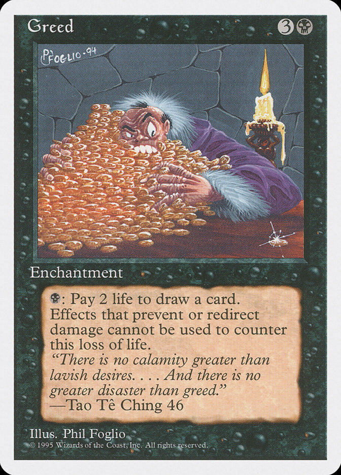 Greed [Fourth Edition] - Magic: The Gathering - Card Brawlers | Quebec | Canada |