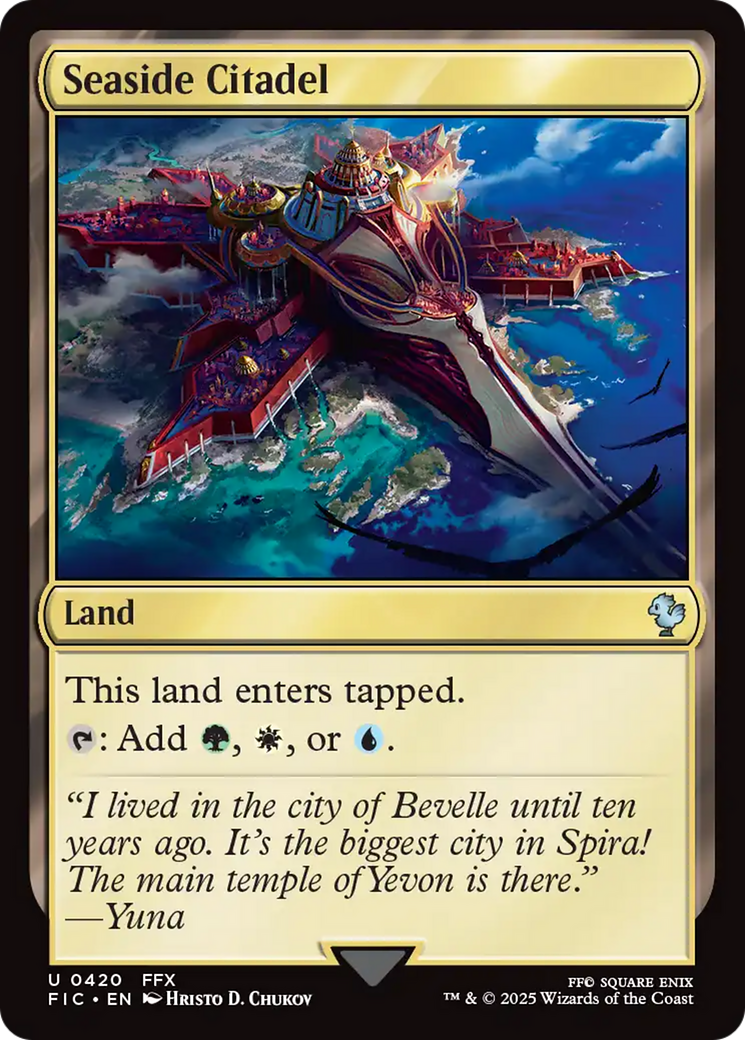 Seaside Citadel [FINAL FANTASY Commander] - Magic: The Gathering - Card Brawlers | Quebec | Canada |