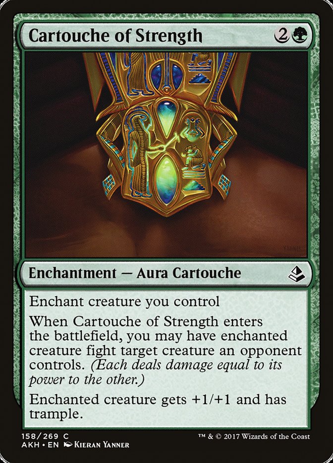 Cartouche of Strength [Amonkhet] - Magic: The Gathering - Card Brawlers | Quebec | Canada |