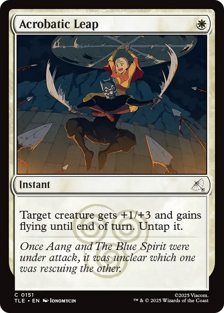 Acrobatic Leap [Avatar: The Last Airbender: Eternal-Legal] - Magic: The Gathering - Card Brawlers | Quebec | Canada |