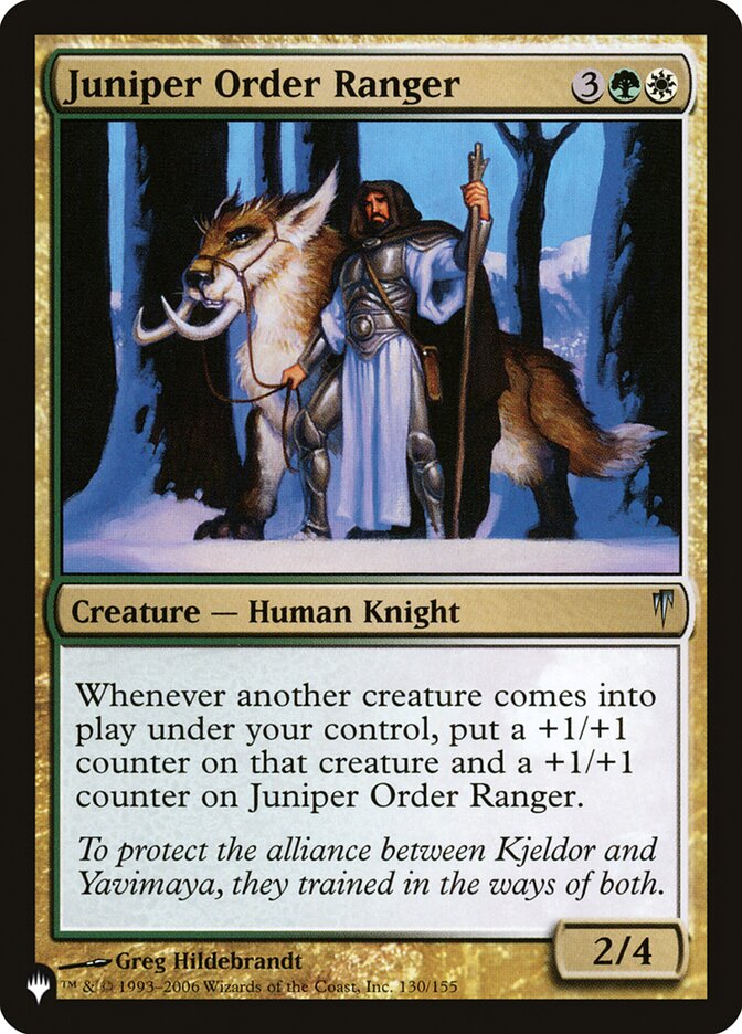 Juniper Order Ranger [The List] - Magic: The Gathering - Card Brawlers | Quebec | Canada |