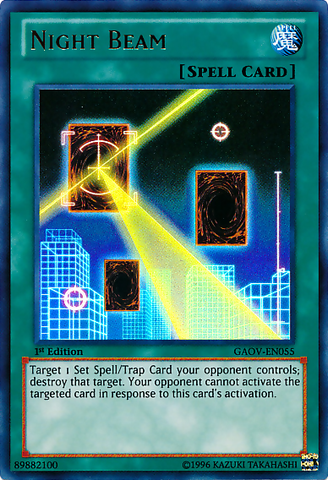 Night Beam [GAOV-EN055] Ultra Rare - Yu-Gi-Oh! - Card Brawlers | Quebec | Canada |