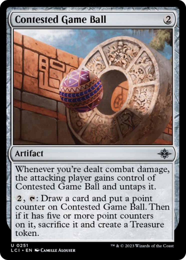 Contested Game Ball [The Lost Caverns of Ixalan] - Magic: The Gathering - Card Brawlers | Quebec | Canada |