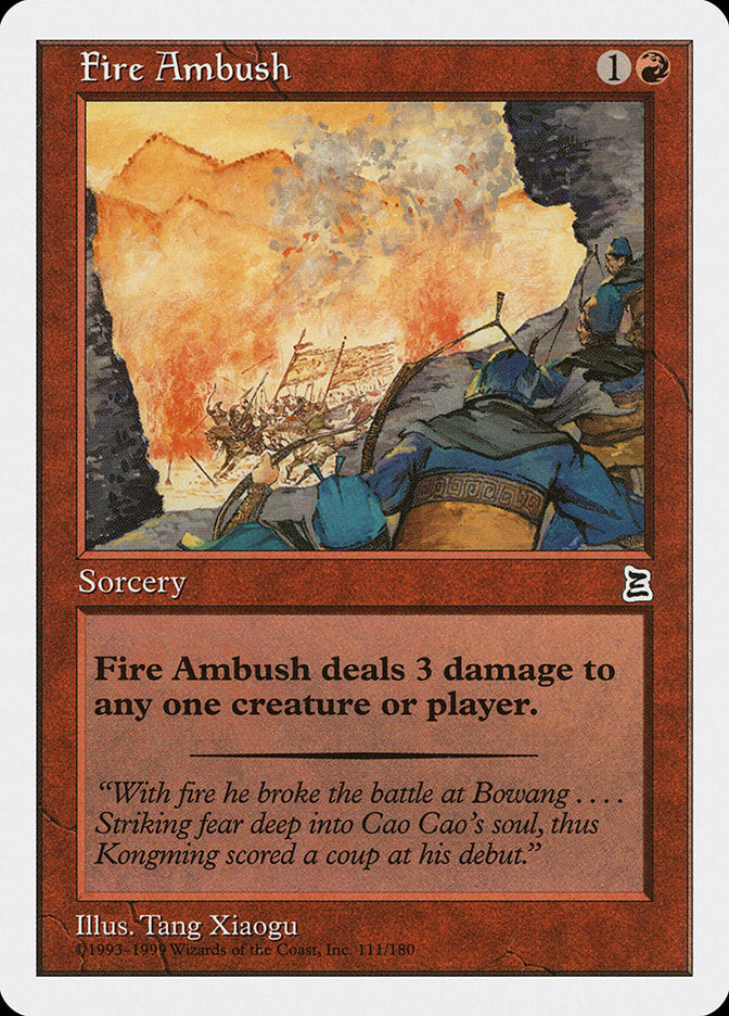 Fire Ambush [Portal Three Kingdoms] - Magic: The Gathering - Card Brawlers | Quebec | Canada |