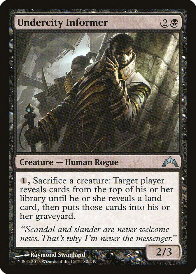Undercity Informer [Gatecrash] - Magic: The Gathering - Card Brawlers | Quebec | Canada |