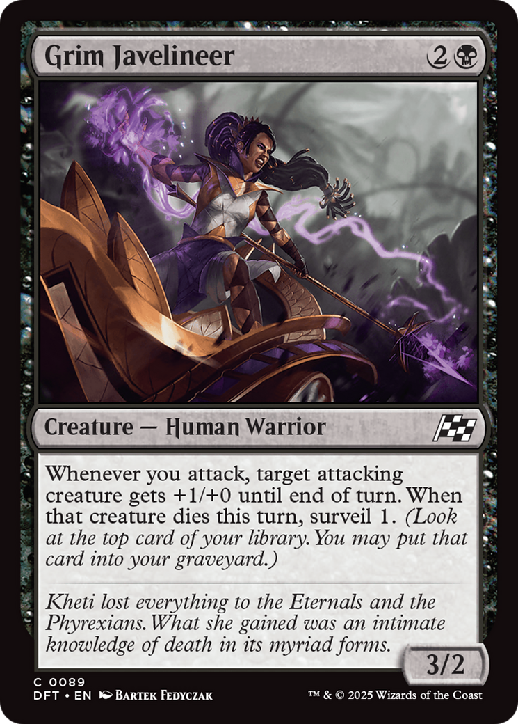 Grim Javelineer [Aetherdrift] - Magic: The Gathering - Card Brawlers | Quebec | Canada |