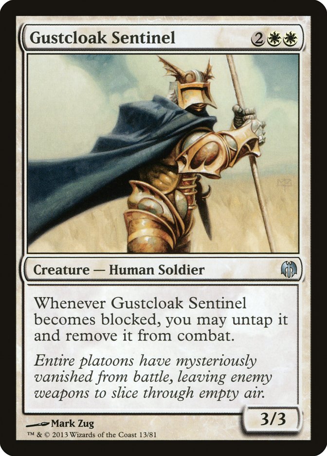 Gustcloak Sentinel [Duel Decks: Heroes vs. Monsters] - Magic: The Gathering - Card Brawlers | Quebec | Canada |